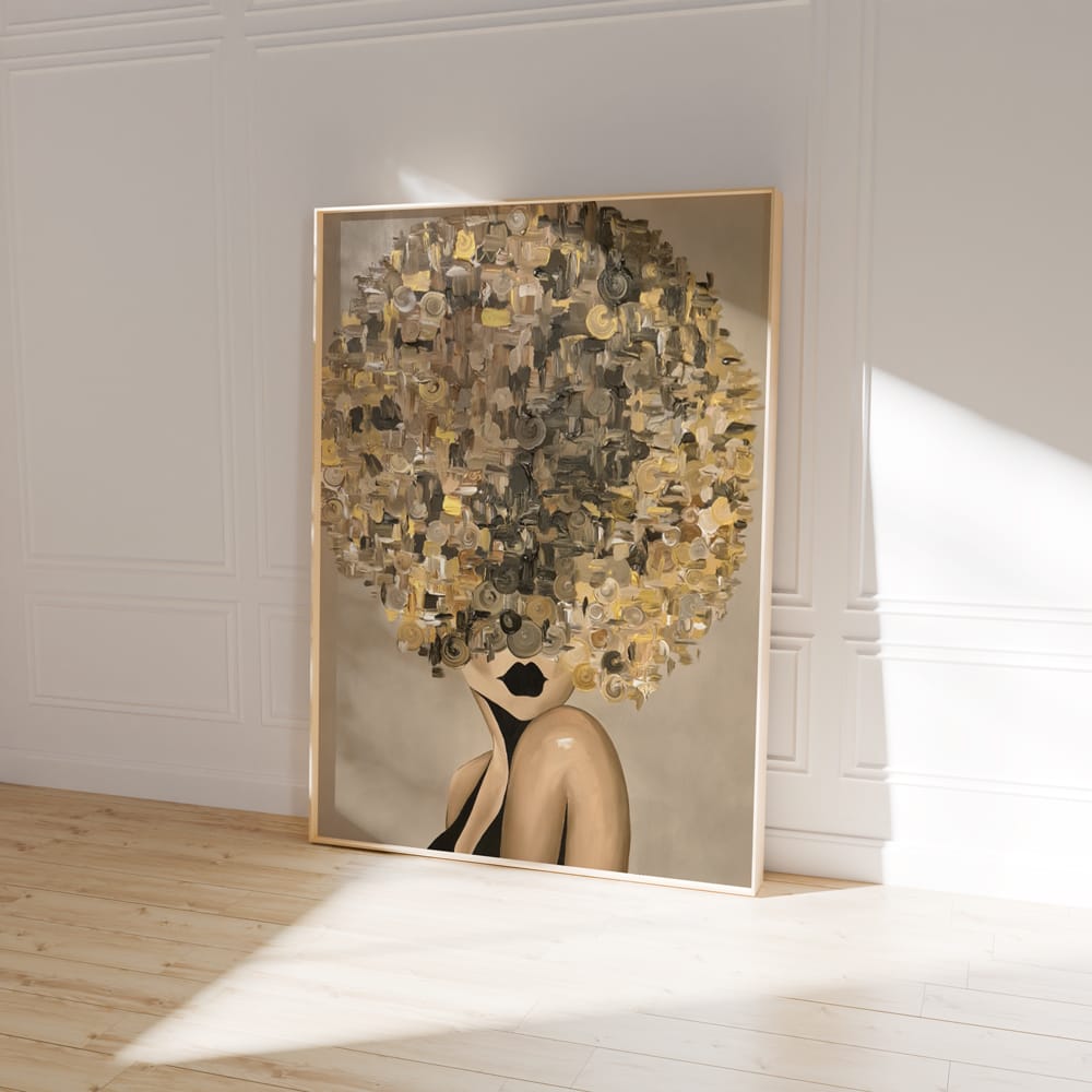 Party Girl In Beige