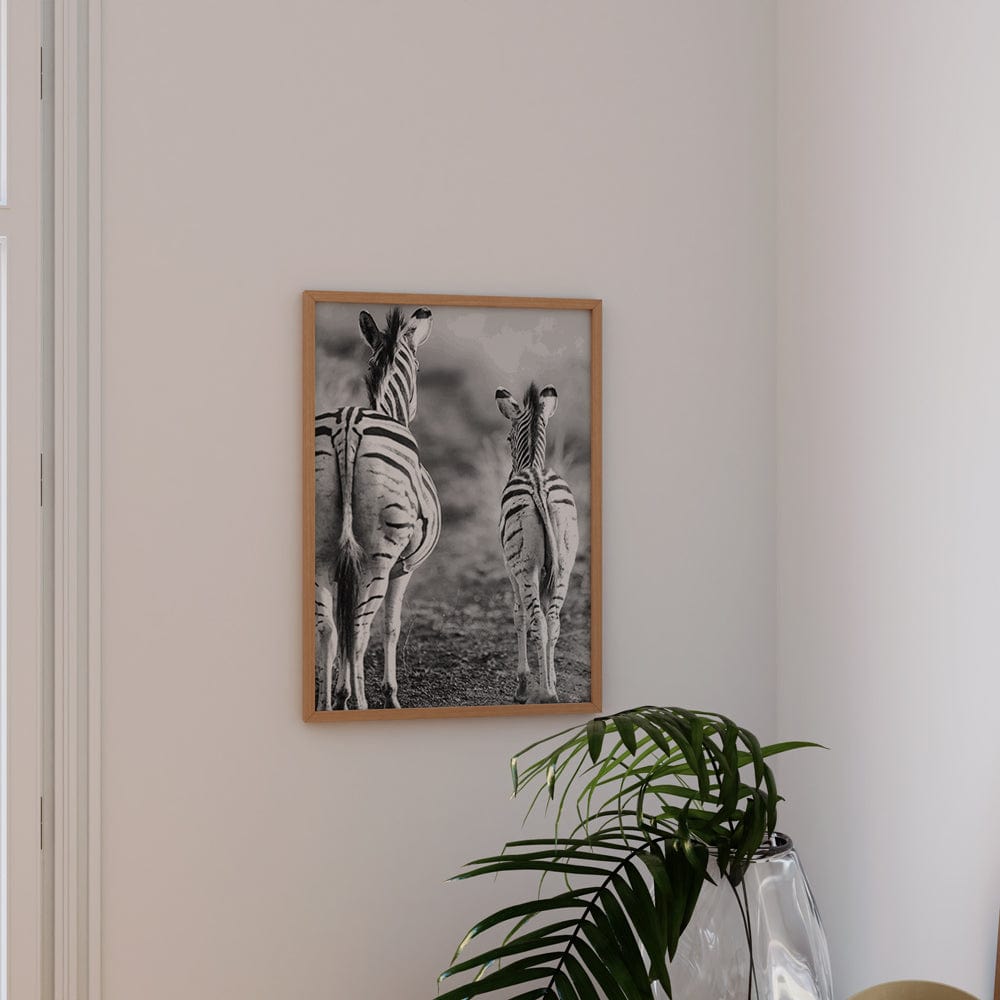 Striped Horse Back-Side