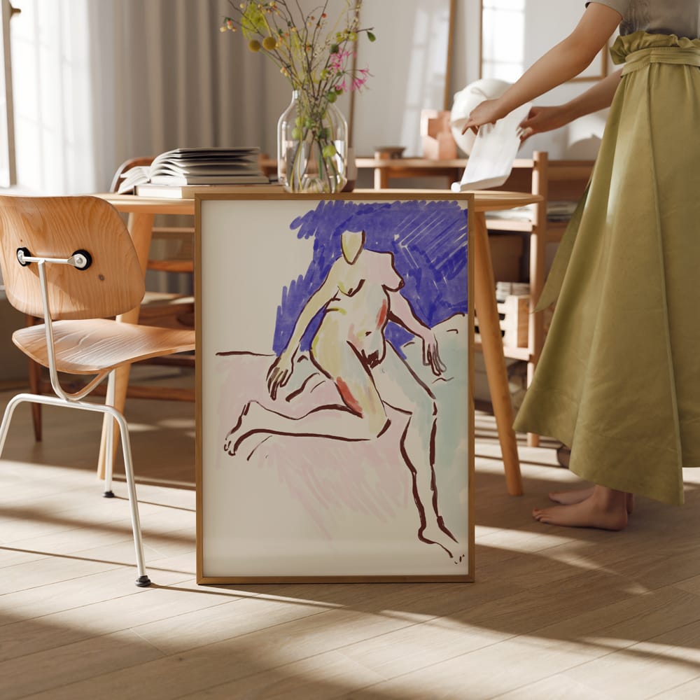 Blue Nude