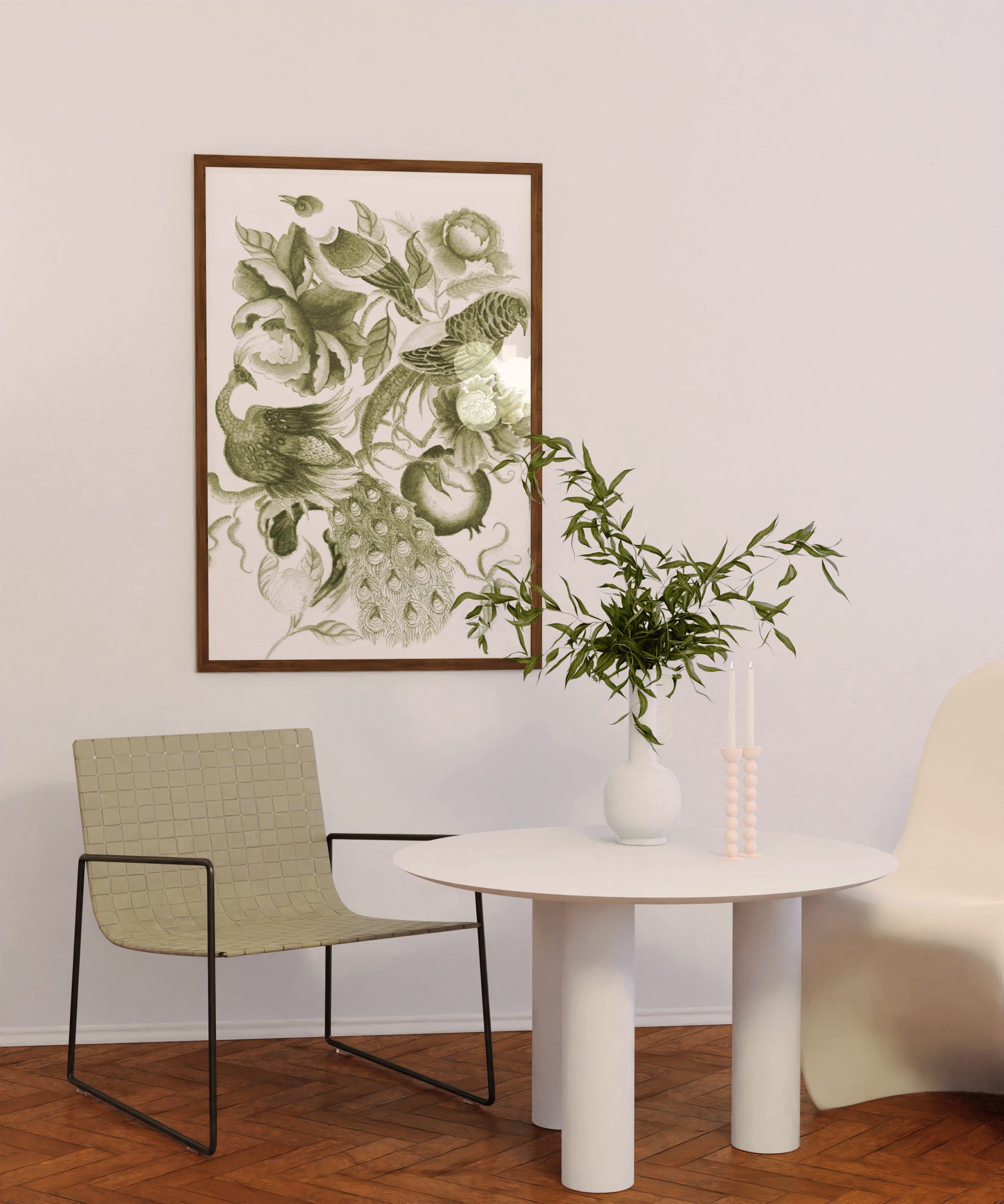 Chinoiserie II Olive