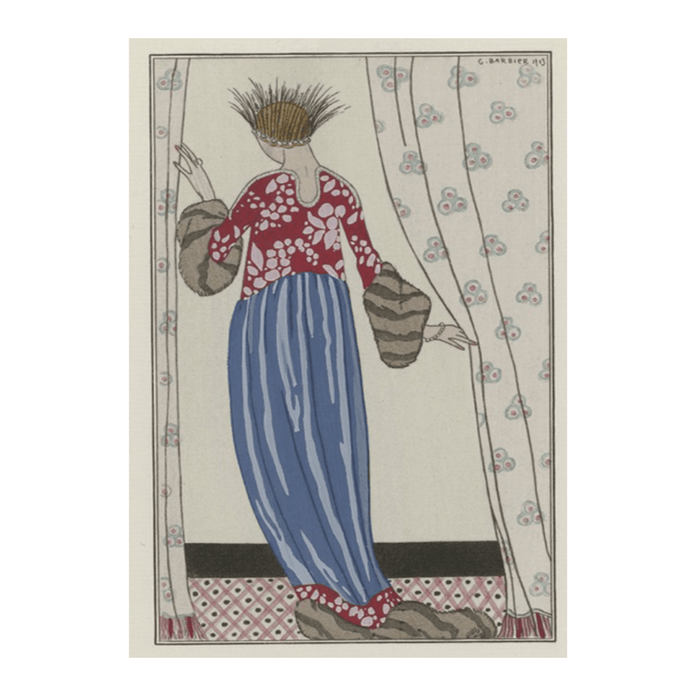 George Barbier: "Manteau de Théâtre"