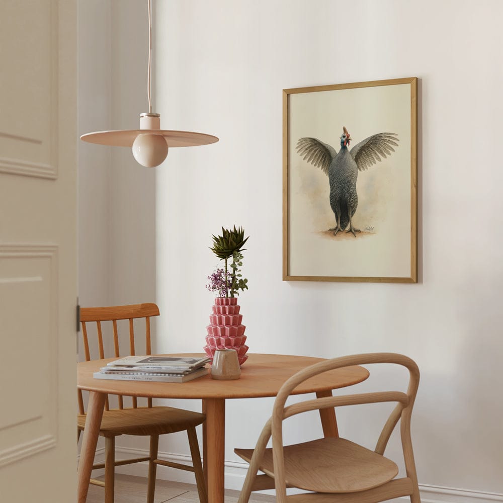 Guinea Fowl Water Colour