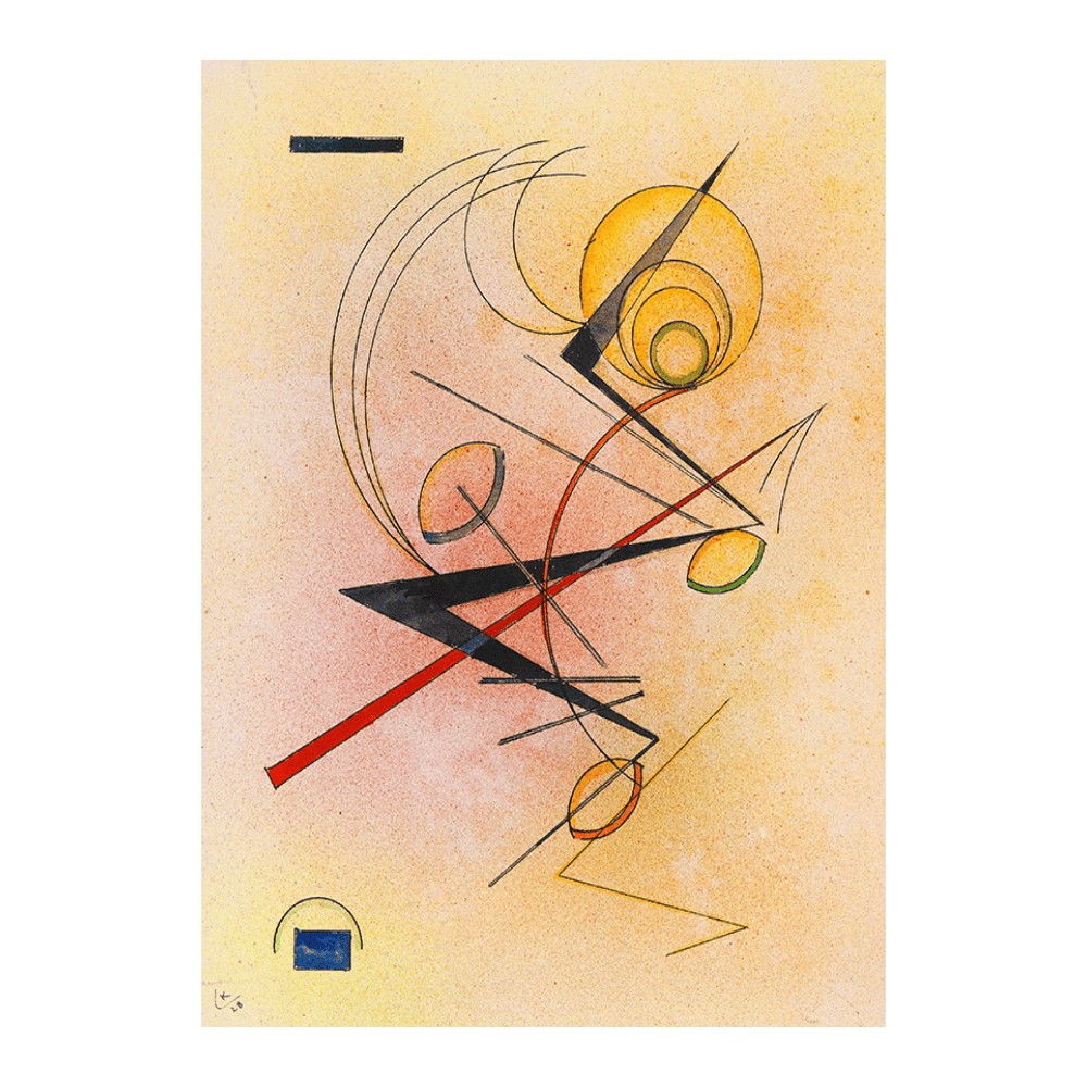 Kandinsky: "Kelines Warm" (1928)