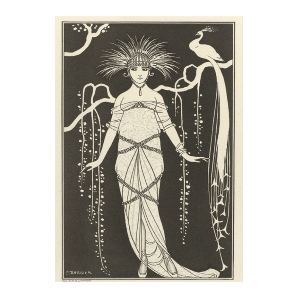 George Barbier: "Grande Robe du Soir"