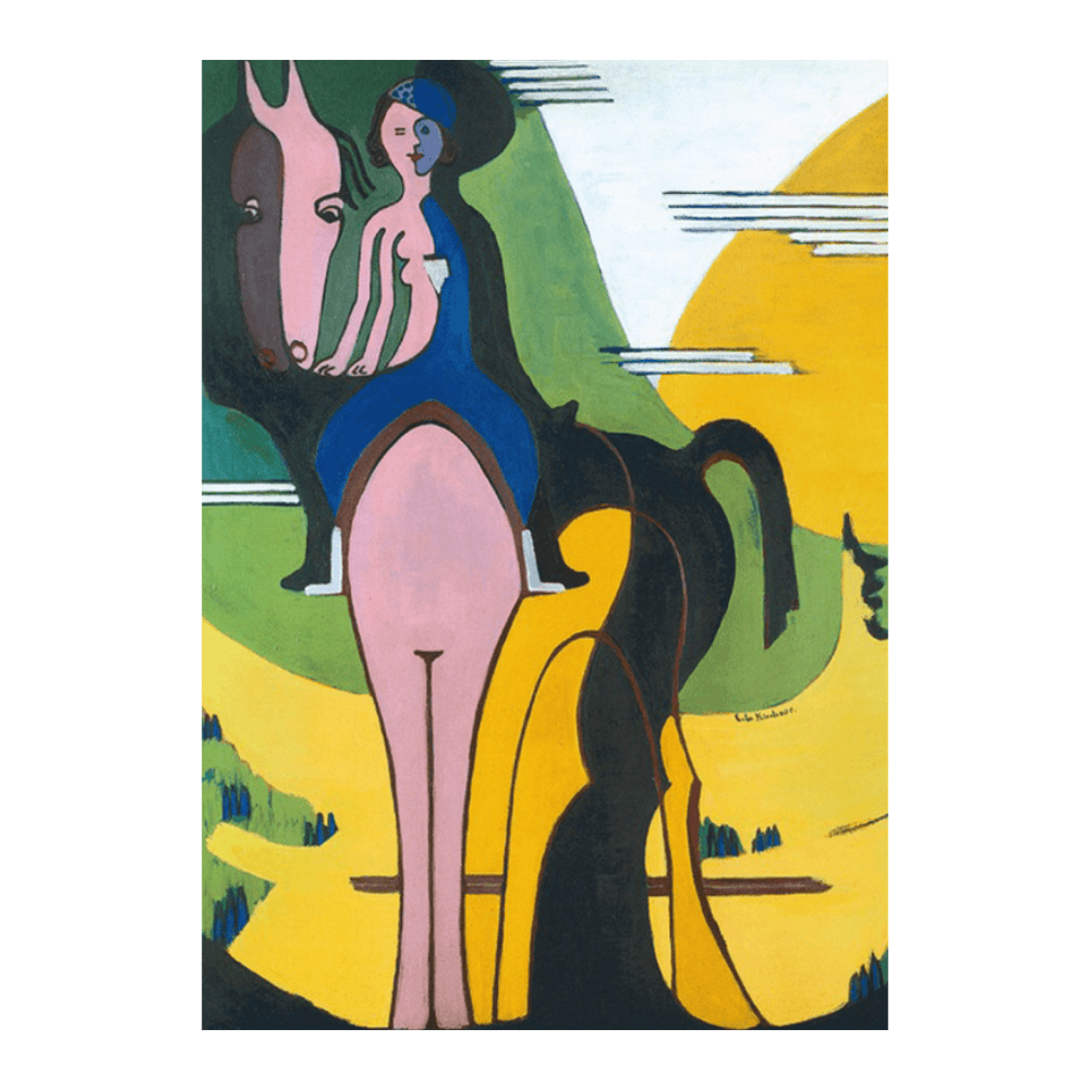 Ernst Ludwig Kirchner: "Femaie Rider"