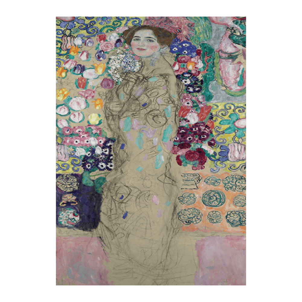 Gustav Klimt: "Posthumous Portrait of Ria Munk III" (ca 1917-1918)