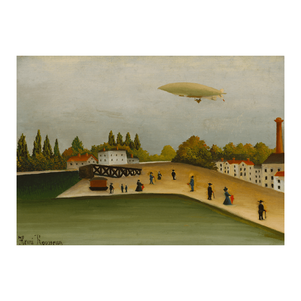 Henri Rousseau - "Quai d'Ivry"