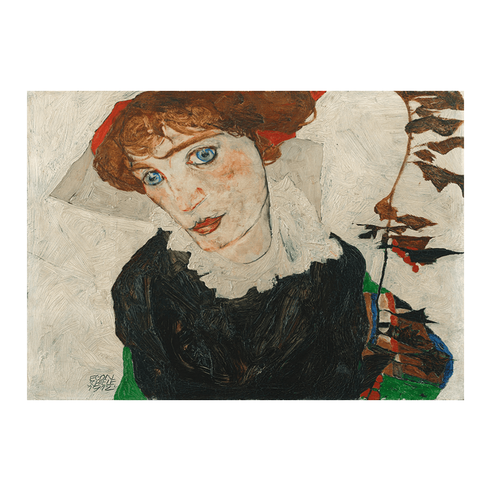 Egon Schiele: "Portrait of Wally Neuzil" (1912)