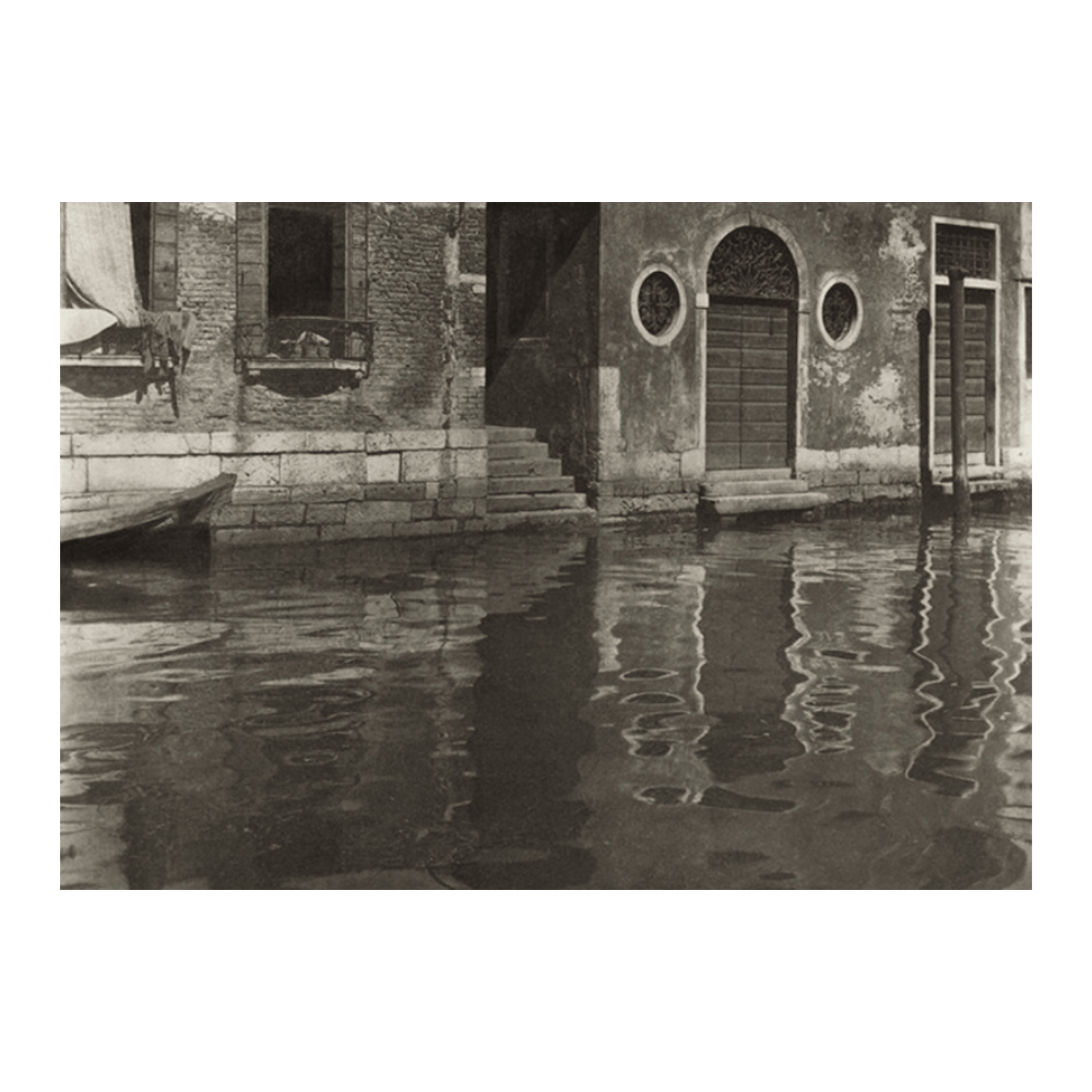 Alfred Stieglitz: "Reflections - Venice" (1894)