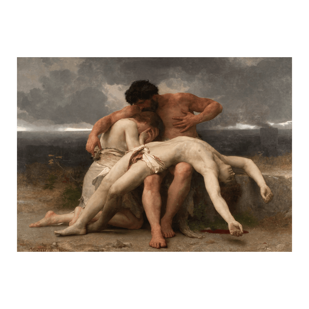 Bouguereau: "The First Mourning" (1888)