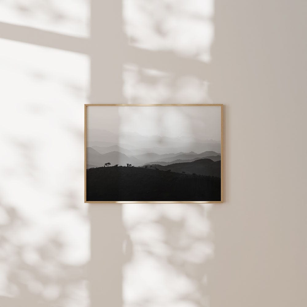 African Sunset In The Mountains