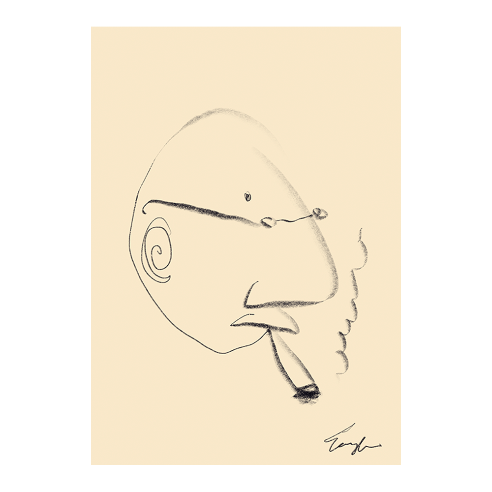 A Man & His Cigarette