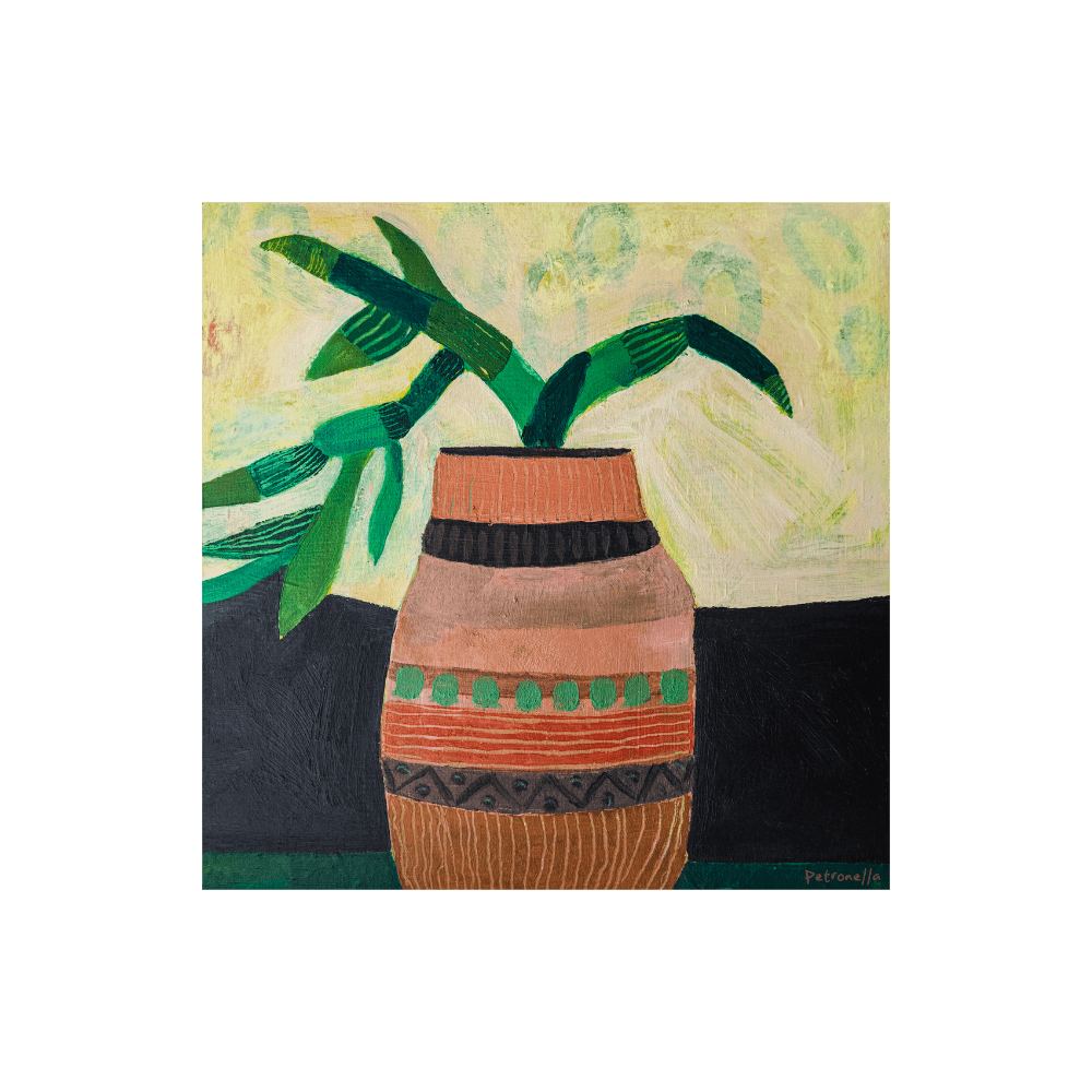 African Terracotta Pot Of You I
