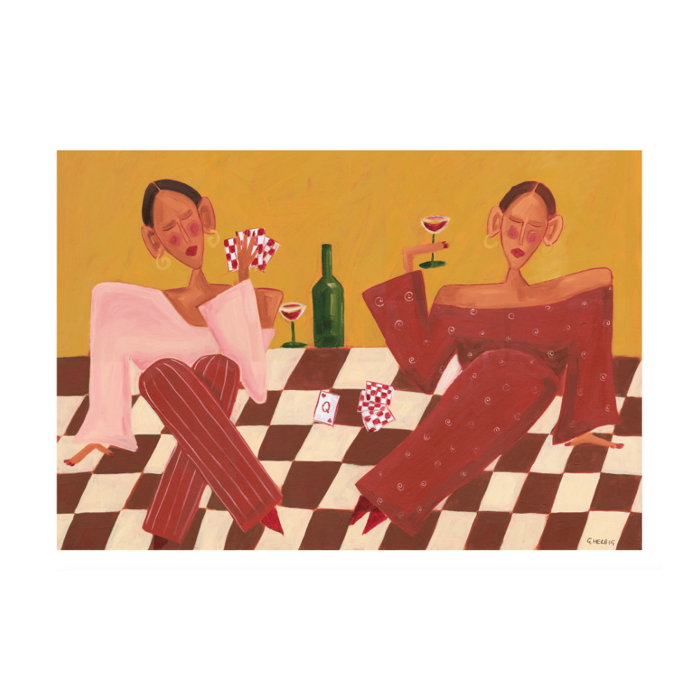 Afternoon Of Wine And Cards