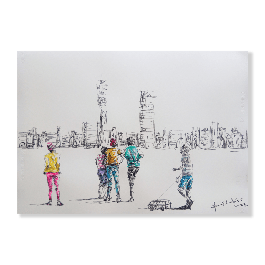 Back To The City IV | Original - Jasper & Jute