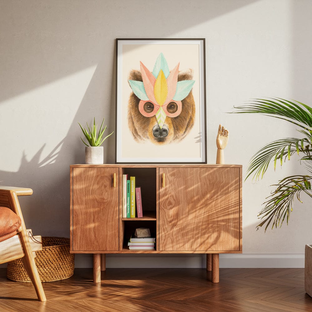 Bear Paper Mask