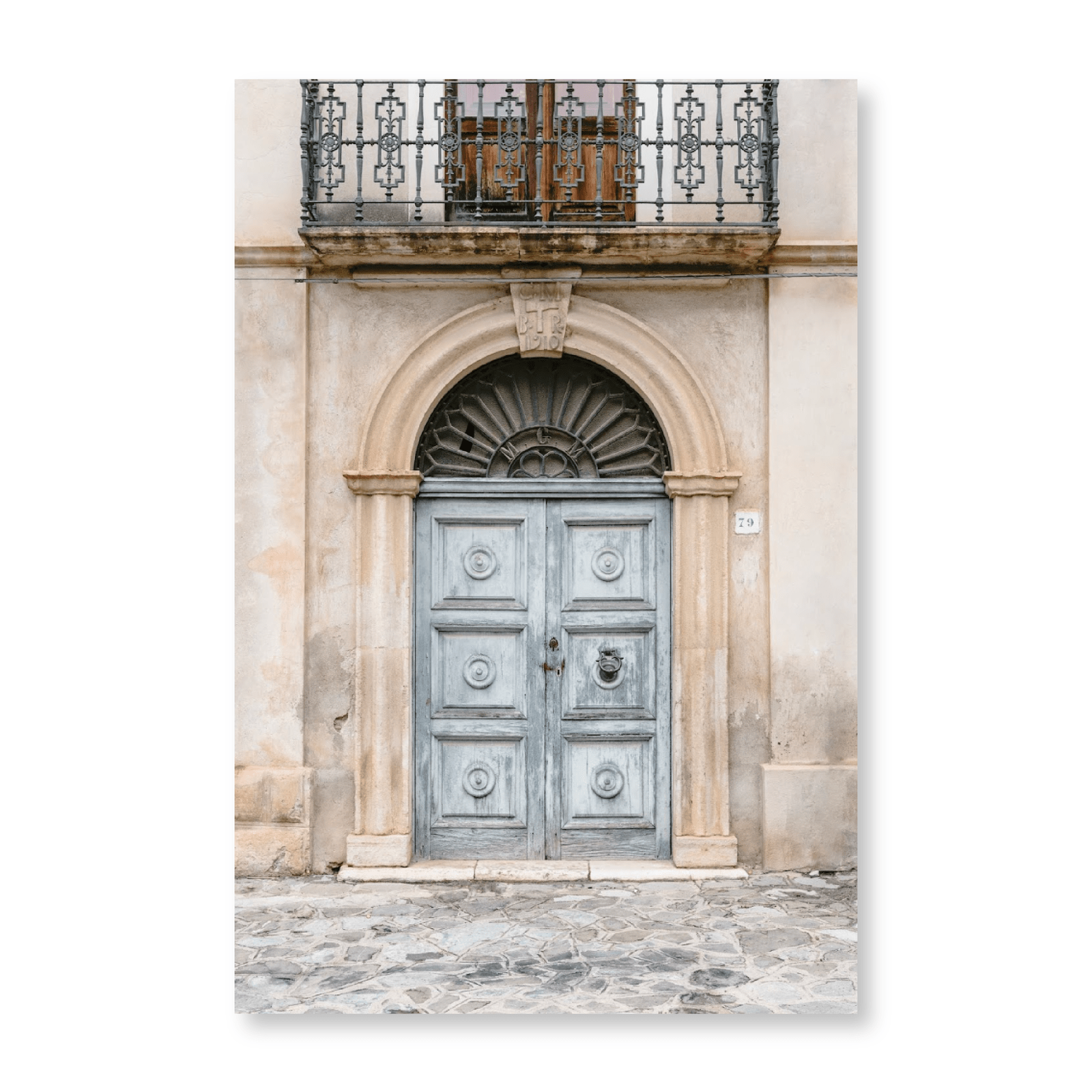Blue Door In Italy - Jasper & Jute