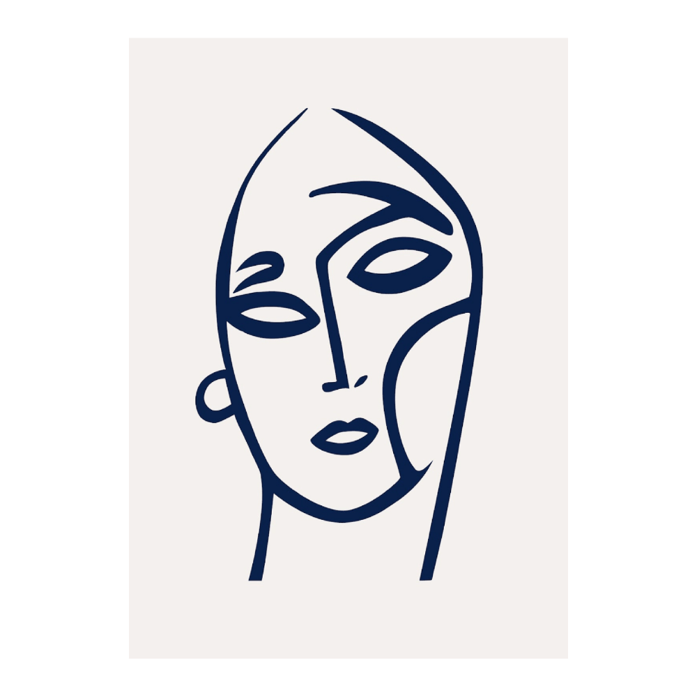 Blue Face I