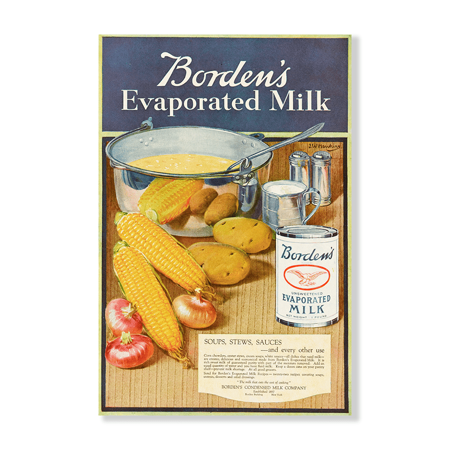 Borden’s Evaporated Milk (1920) - Jasper & Jute