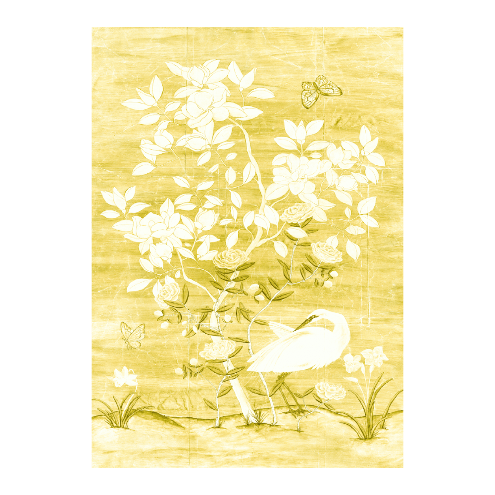 Charleston Panel II - Chartreuse