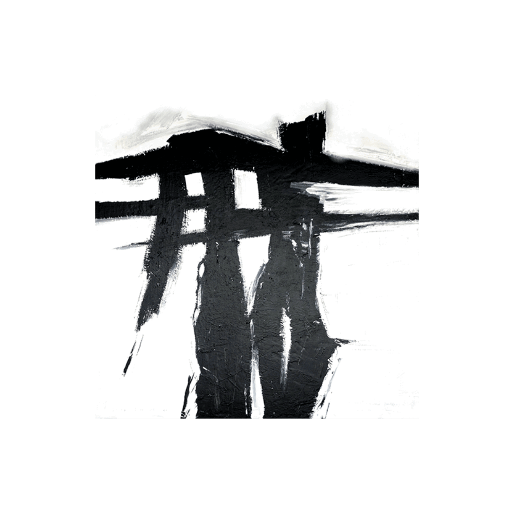 Black Sheen Oil Art