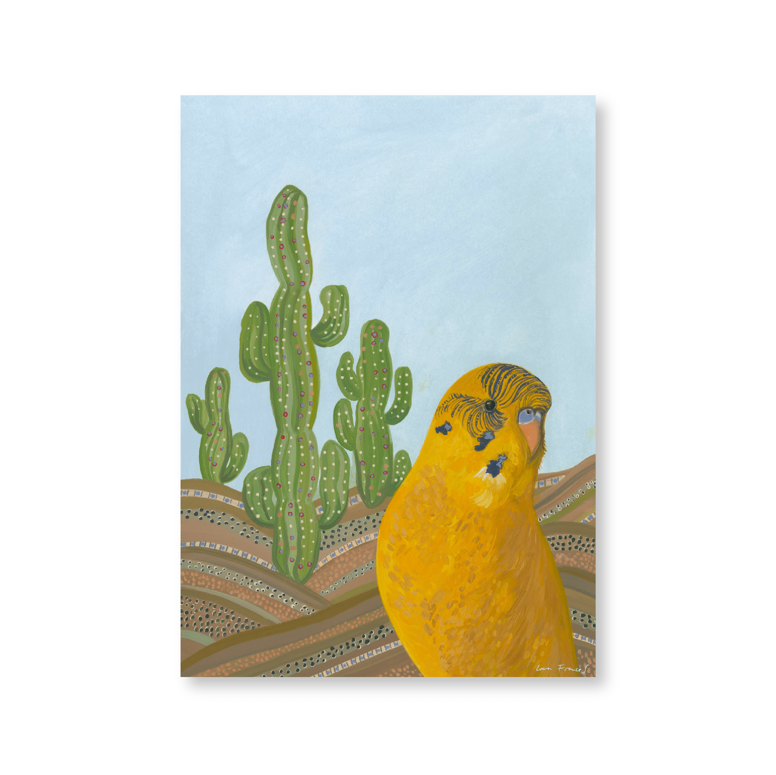 Desert Budgie | Original - Jasper & Jute