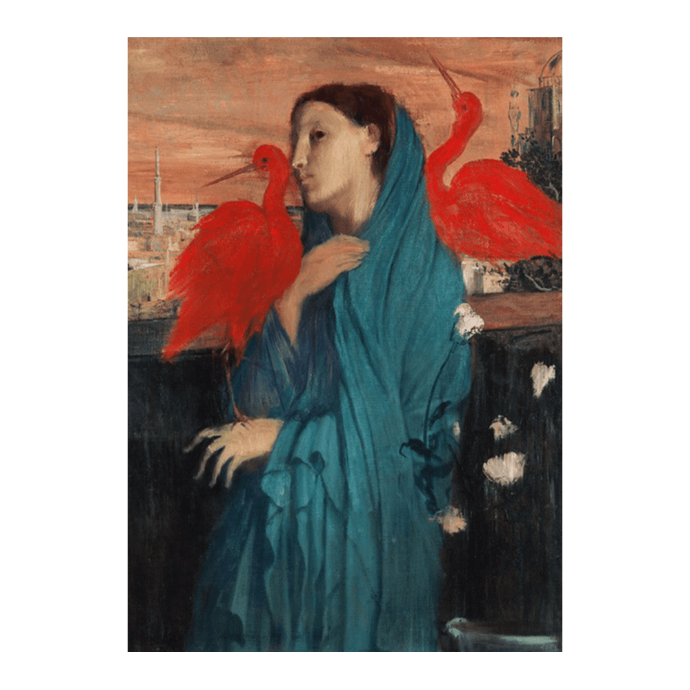 Edgar Degas: "Young Woman with Ibis" (1860–62)