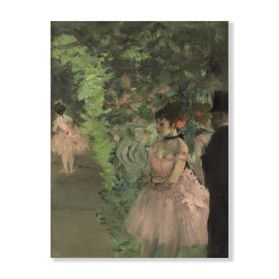 Edgar Degas: "Dancers Backstage" (1876–1883) - Jasper & Jute