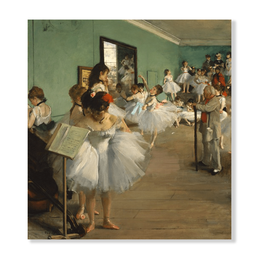 Edgar Degas: "The Dance Class" (1874) - Jasper & Jute