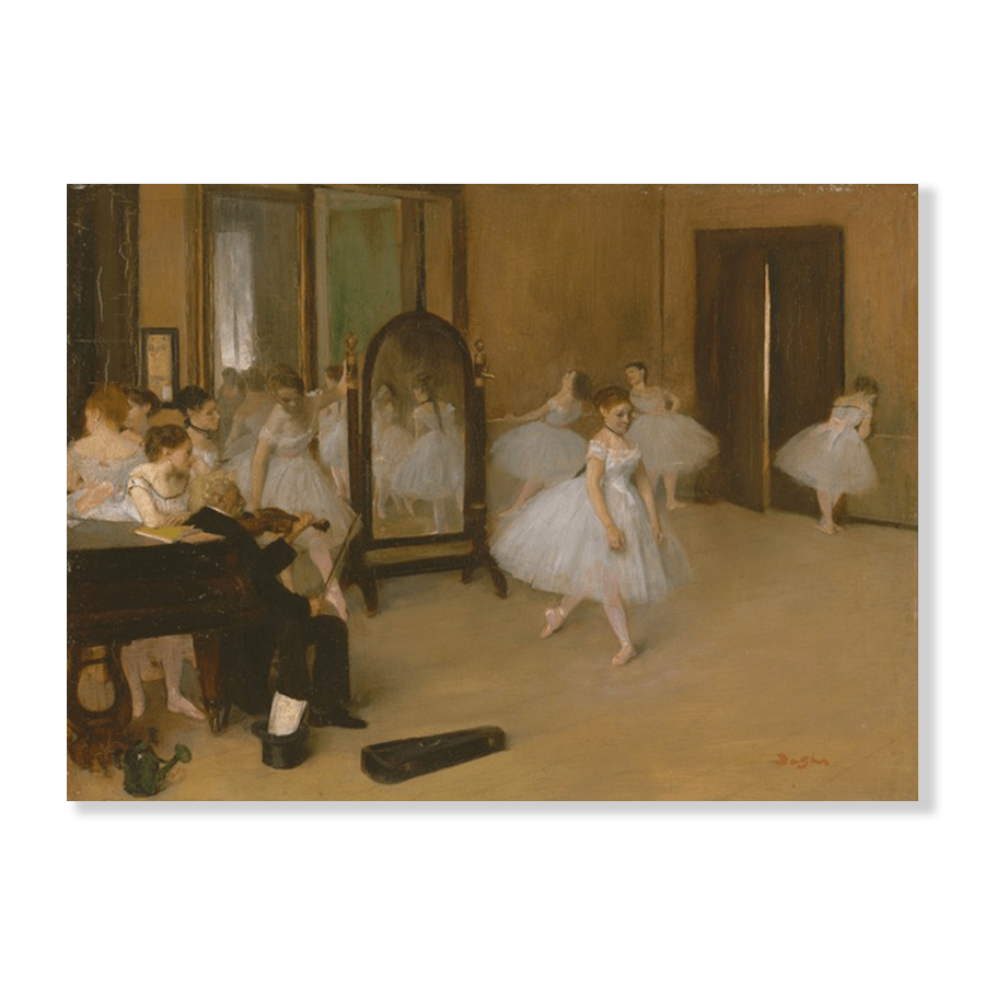 Edgar Degas: "The Dancing Class" (ca.1870) - Jasper & Jute