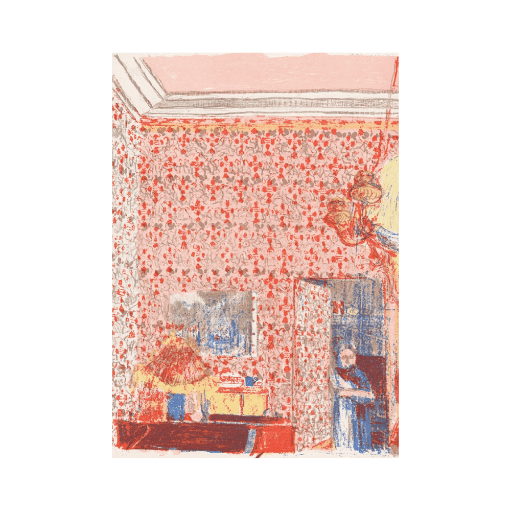 Édouard Vuillard - Interieur Aux Tentures Roses I