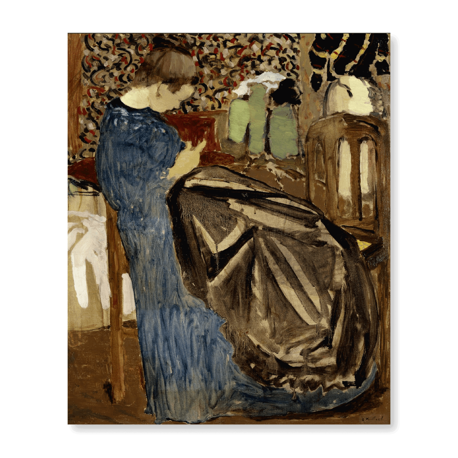 Édouard Vuillard - A Seamstress (1892) - Jasper & Jute