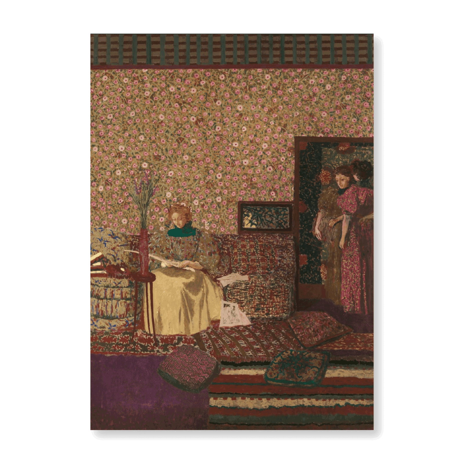 Édouard Vuillard - Personnages Dans Un Intérieur (1896) - Jasper & Jute