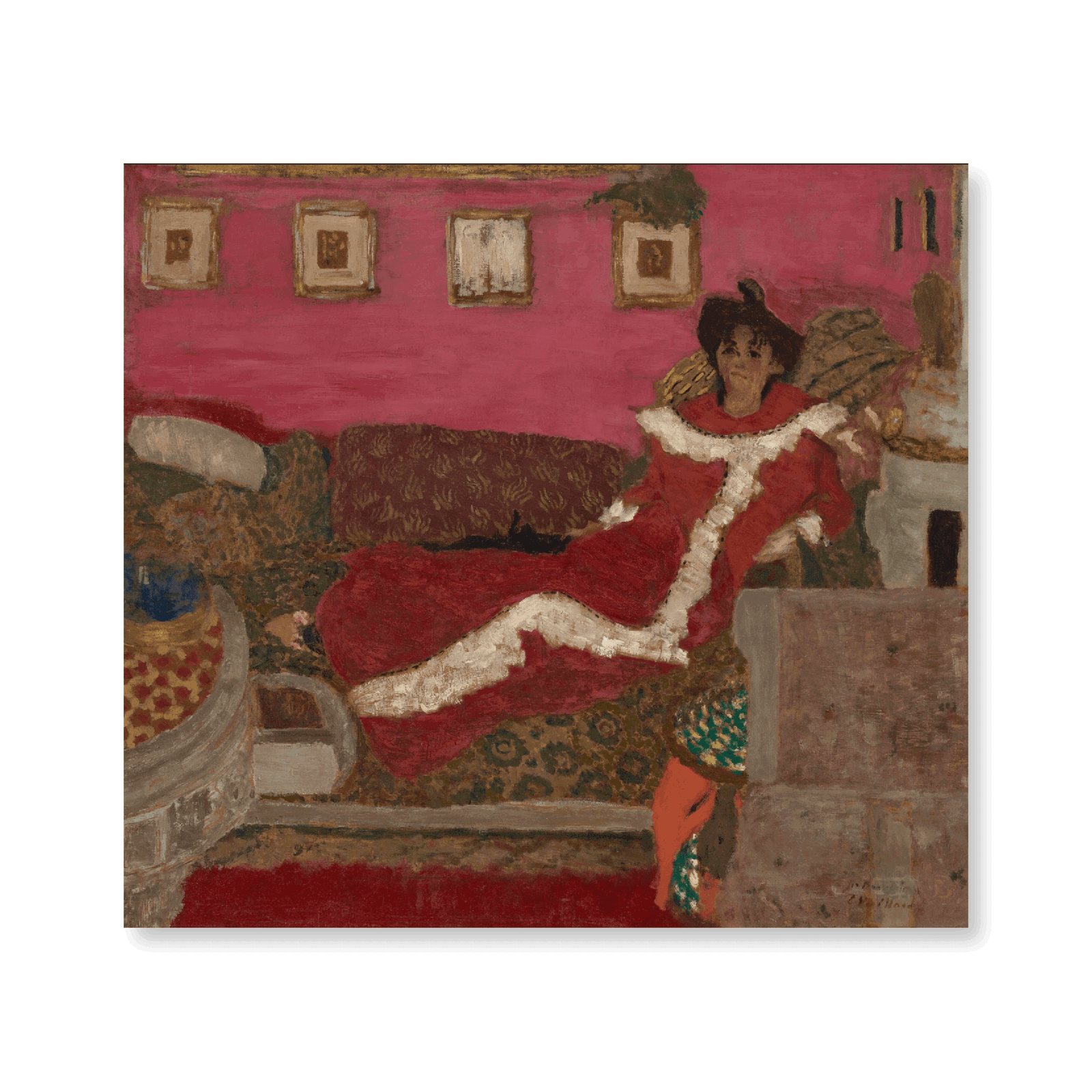 Édouard Vuillard - Portrait De Madame Delierre - Jasper & Jute