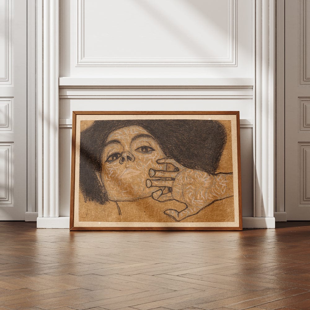 Egon Schiele: "Head of a Woman"