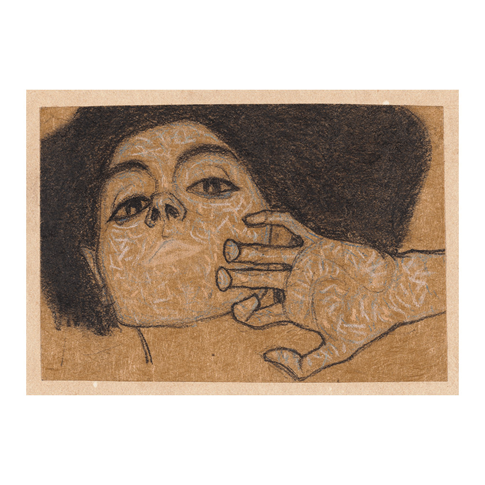 Egon Schiele: "Head of a Woman"