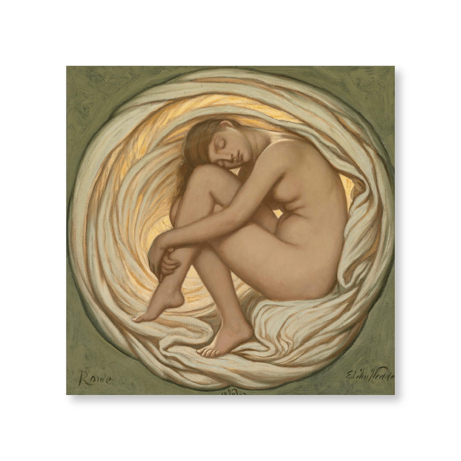 Elihu Vedder - The Heart of The Rose - Jasper & Jute