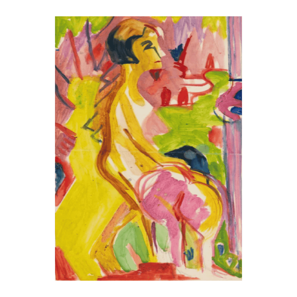 Ernst Ludwig Kirchner - Zwei Weibliche Akte