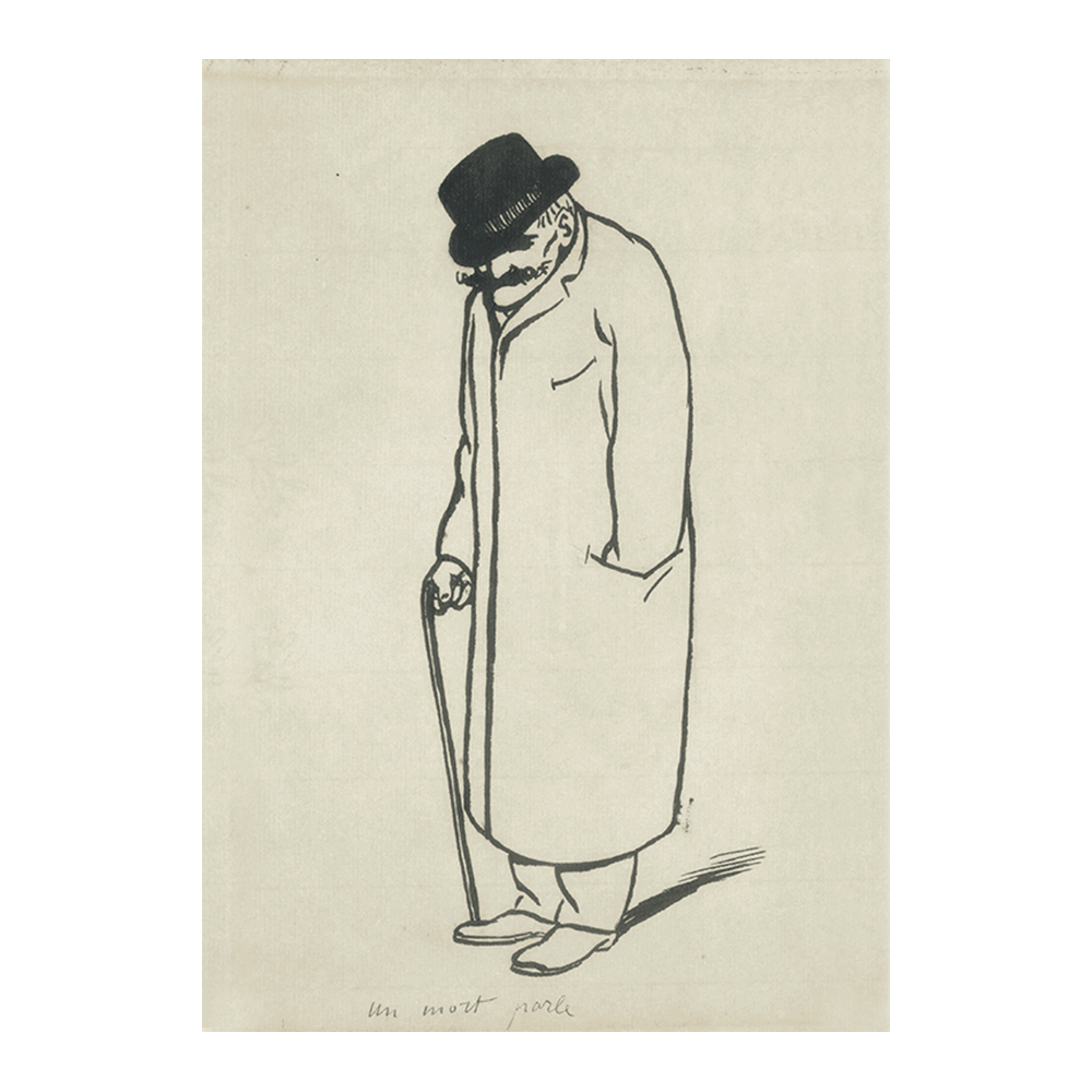 Félix Vallotton: "A Dead Man Talking"