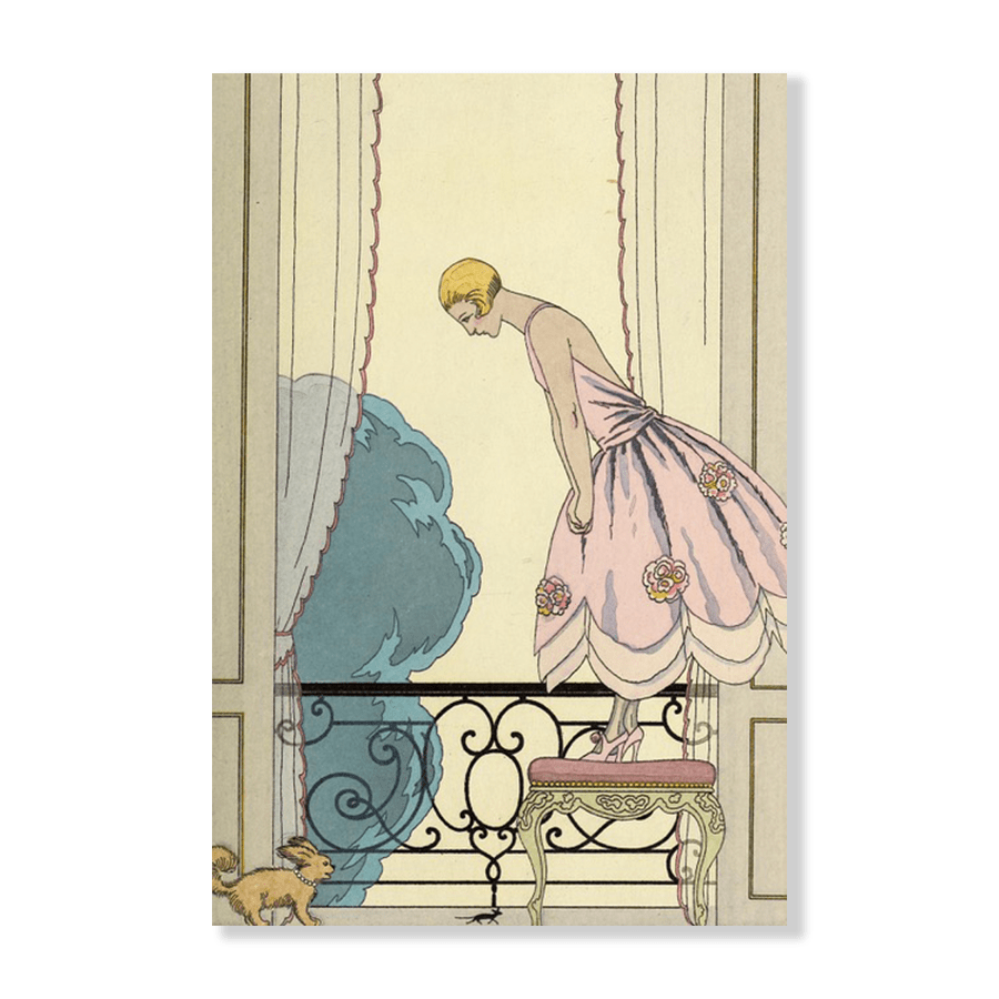 George Barbier: "Falbalas et Fanfreluches, La Souris" - Jasper & Jute