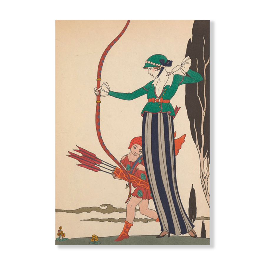 George Barbier: "L'Arc Rouge" - Jasper & Jute