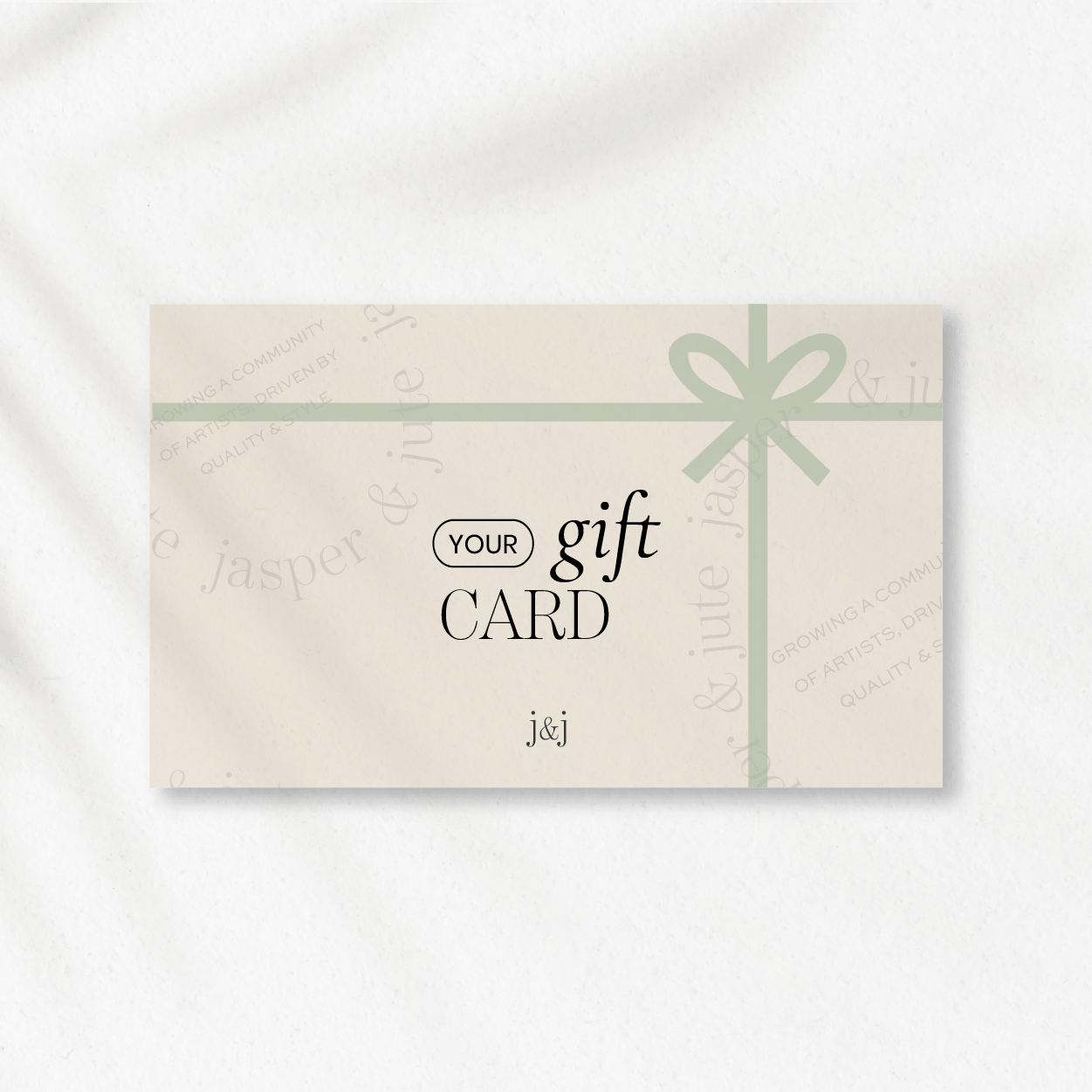 Gift Card - Jasper & Jute