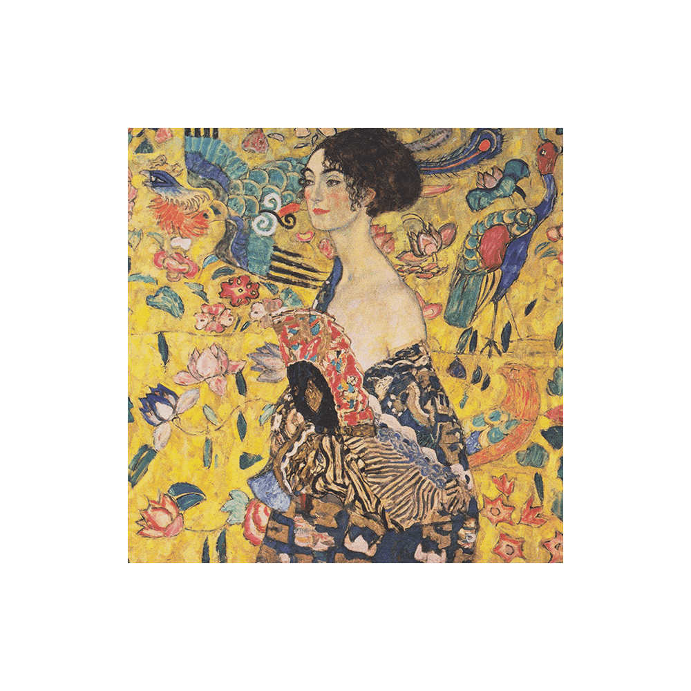 Gustav Klimt: "Woman with a Fan" (1917)