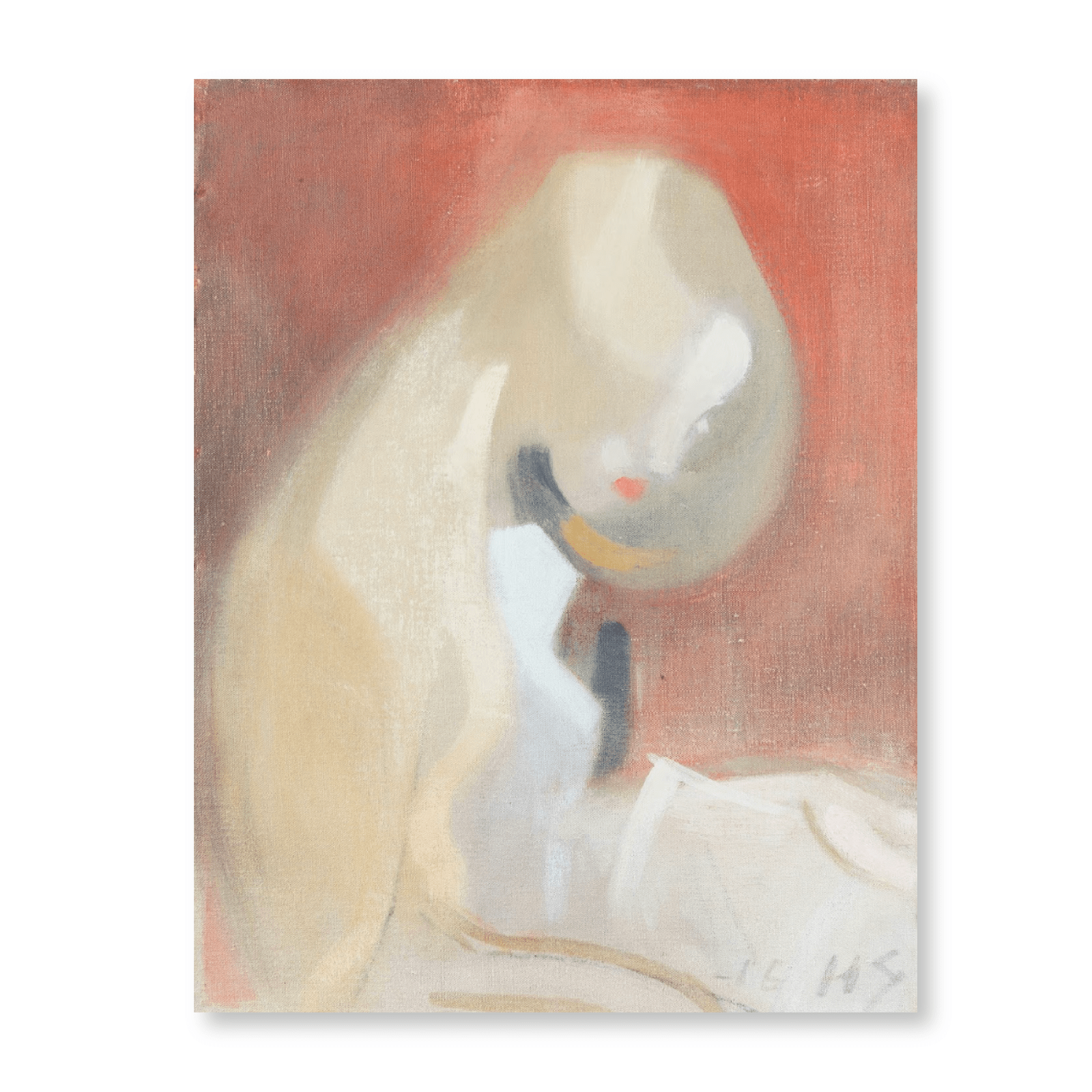 Helen Schjerfbeck - Girl With Blonde Hair (1916) - Jasper & Jute