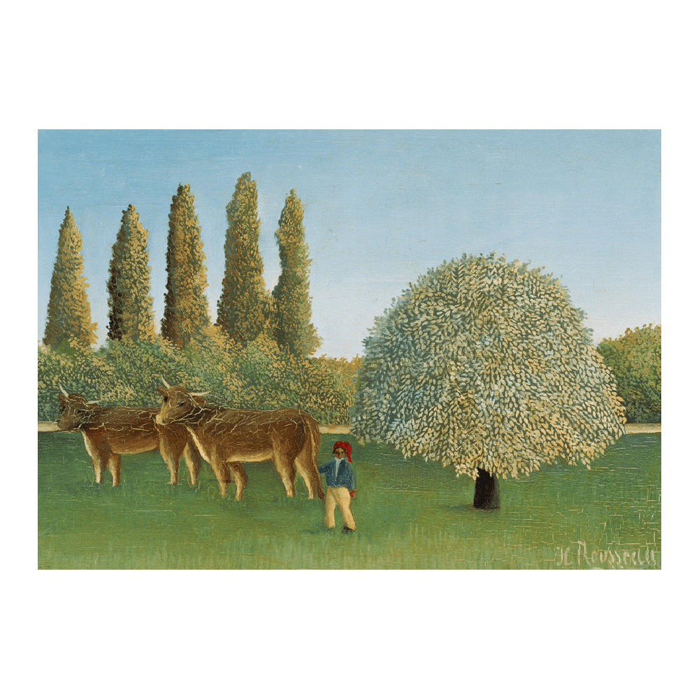 Henri Rousseau - "Meadowland" (1910) (100% off)