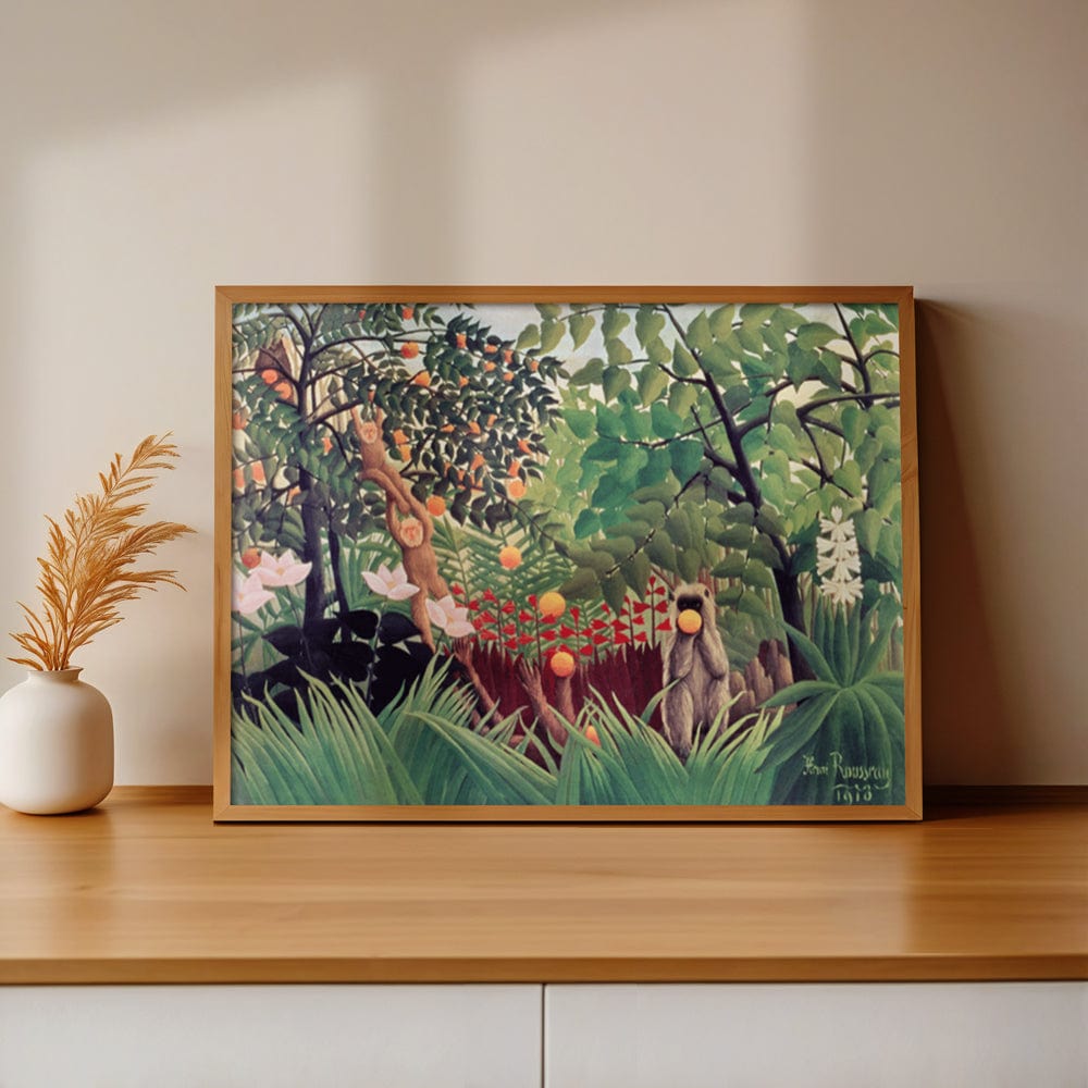 Henri Rousseau: "Exotic Landscape" (1910)