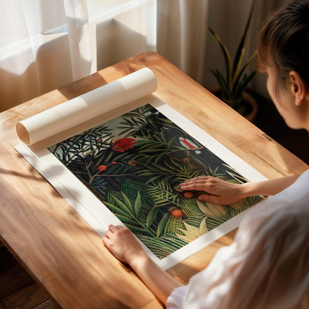 Henri Rousseau: "Monkeys"