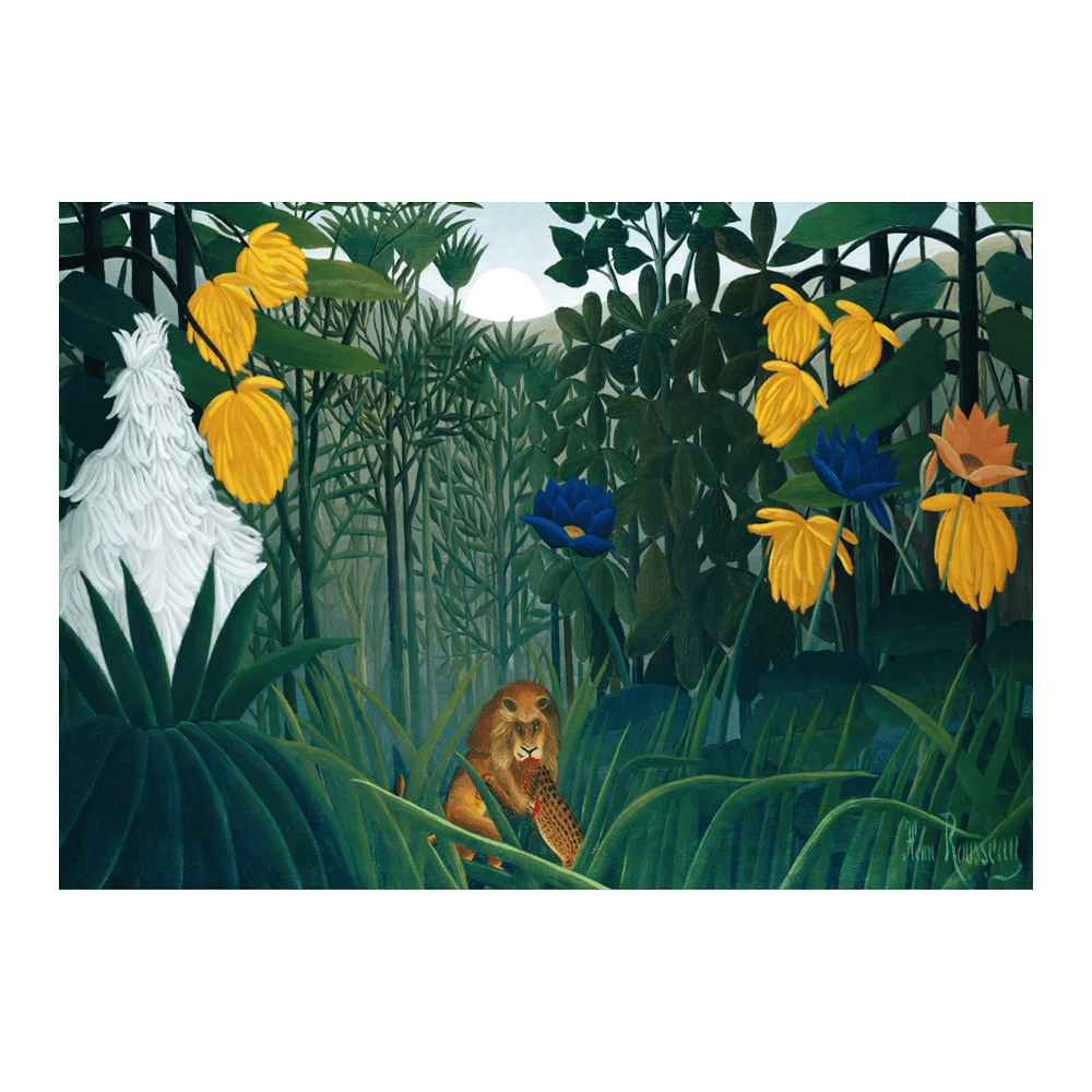 Henri Rousseau: "The Repast of the Lion"