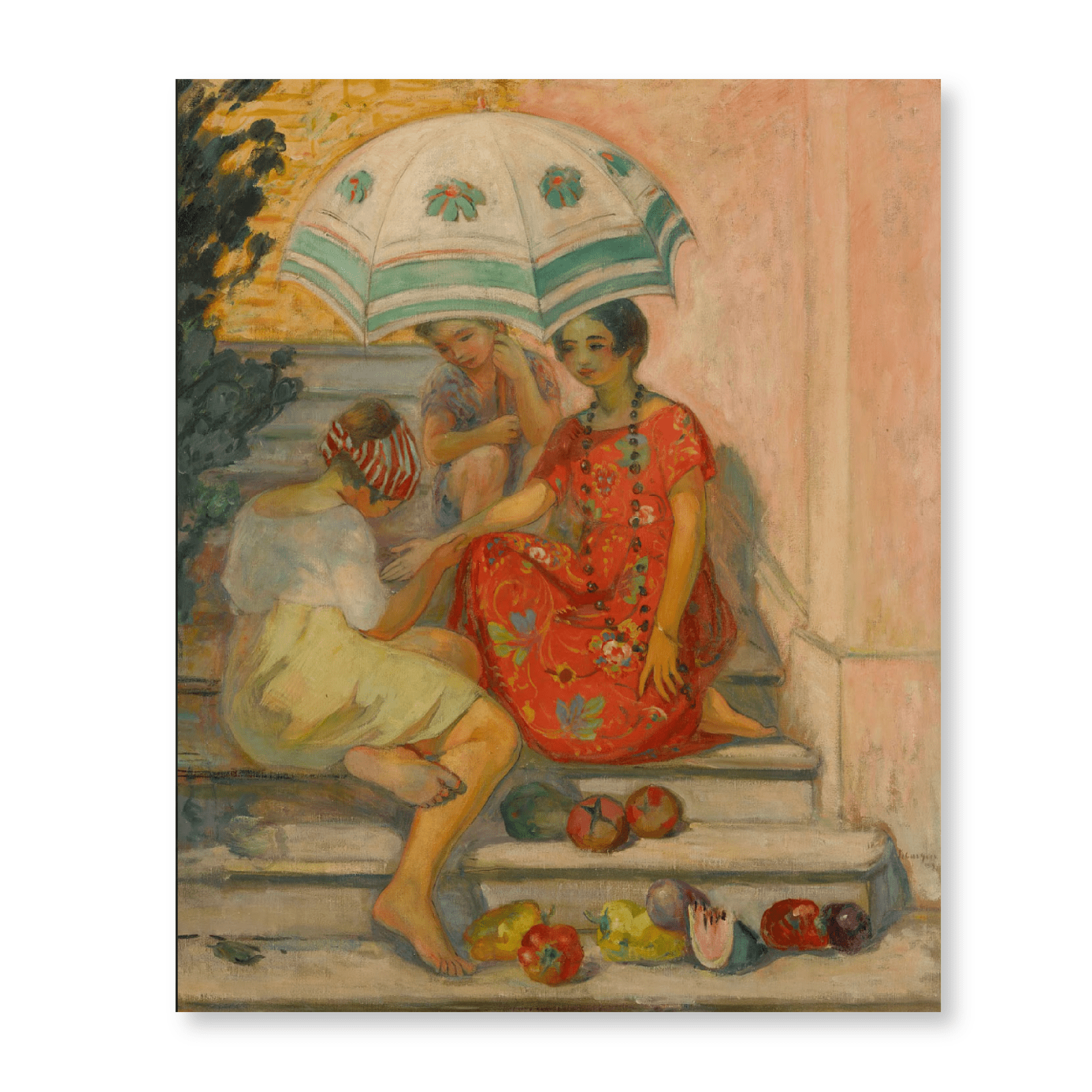 Henri Lebasque - La Diseuse De Bonne Aventure (1914) - Jasper & Jute
