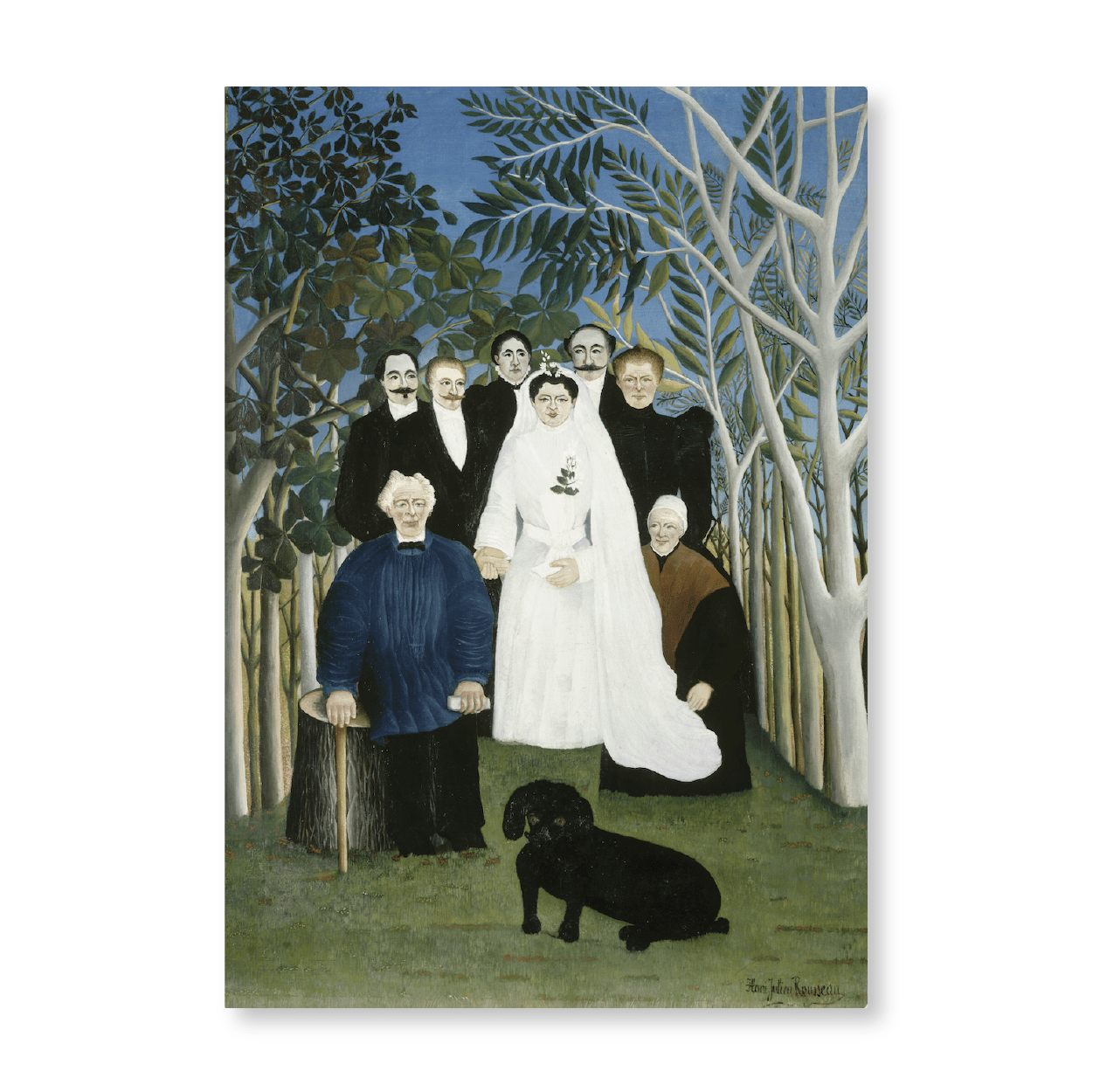 Henri Rousseau - "The Wedding Party" - Jasper & Jute